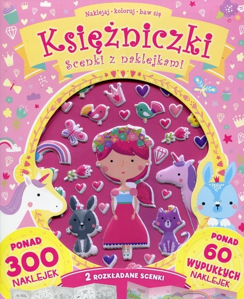 Księżniczki Scenki z naklejkami