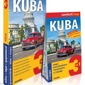 Kuba 3w1; przewodnik + atlas + mapa