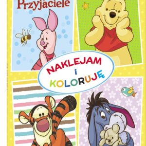 Kubuś i Przyjaciele Naklejam i koloruję. NAK-10