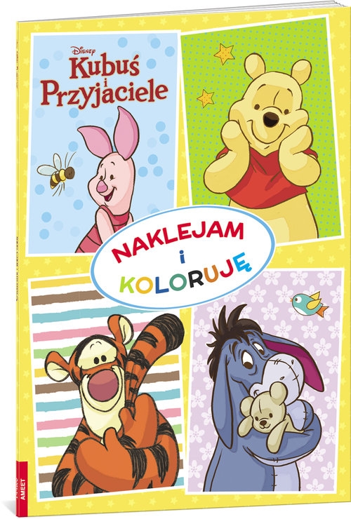 Kubuś i Przyjaciele Naklejam i koloruję. NAK-10