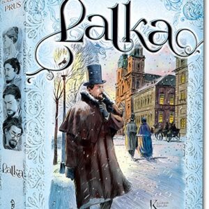 Lalka. kolorowe ilustracje, kreda,