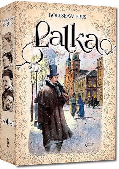 Lalka. kolorowe ilustracje, kreda, duża czcionka
