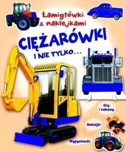 Łamigłówki z naklejkami Ciężarówki i nie tylko...