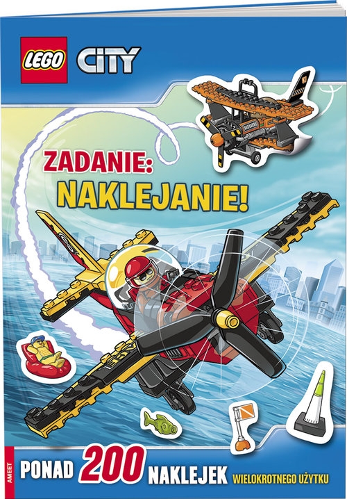 Lego City Zadanie naklejanie. LAS-15
