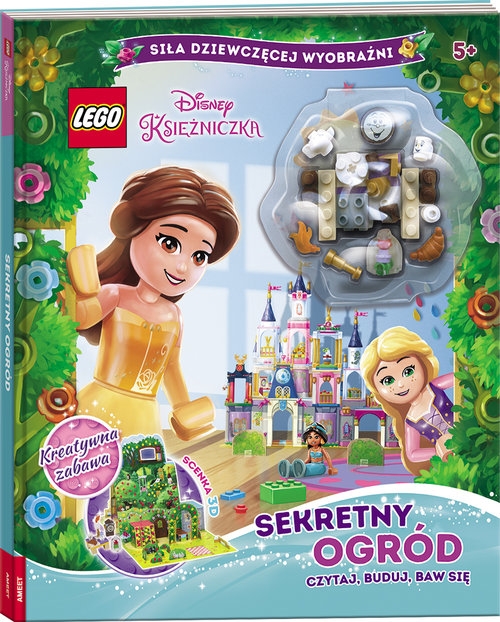 Lego Disney Księżniczka Sekretny Ogród Czytaj, Buduj, Baw Się. LMB-6101
