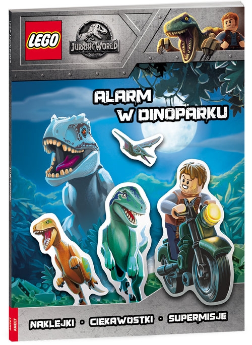 Lego Jurassic World Alarm W Dinoparku. LSG-6201