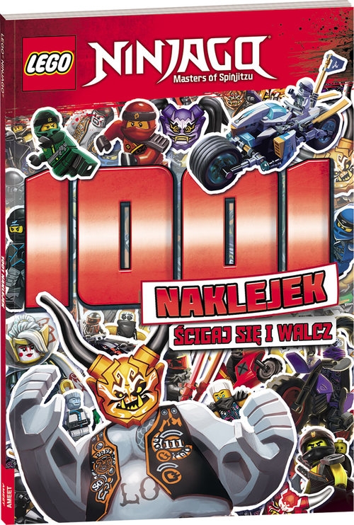 Lego Ninjago 1001 naklejek Ścigaj się i walcz!. LTS-701