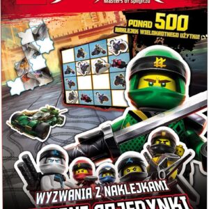 Lego Ninjago Wyzwania z naklejkami Uliczne pojedynki. SAC-701