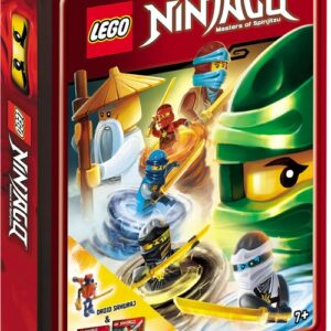 Lego Ninjago Zestaw książek z klockami Lego. Z TIN-701