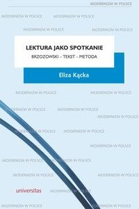 Lektura jako spotkanie Brzozowski tekst metoda
