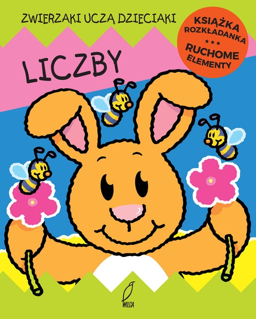 Liczby Ruchome elementy. Książka rozkładanka