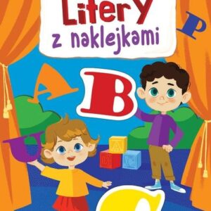 Litery z naklejkami