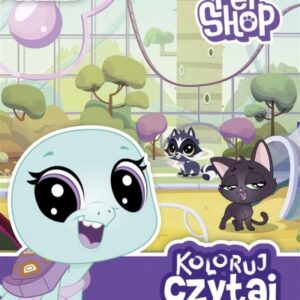 Littlest Pet Shop. Koloruj, czytaj, naklejaj