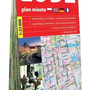 Łódź see you! in... papierowy plan miasta. 1:22 000