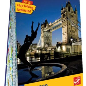 Londyn London laminowany plan miasta 1:17 500