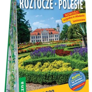 Lubelszczyzna, Roztocze, Polesie; laminowana mapa turystyczna 1:175 000