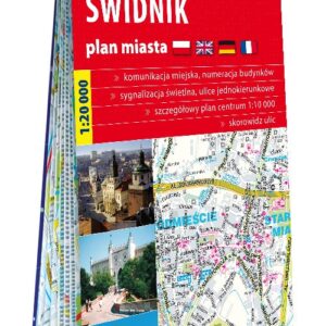 Lublin i Świdnik foliowany plan miasta 1:20 000