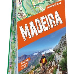 Madera (Madeira) laminowana mapa trekkingowa 1:50 000