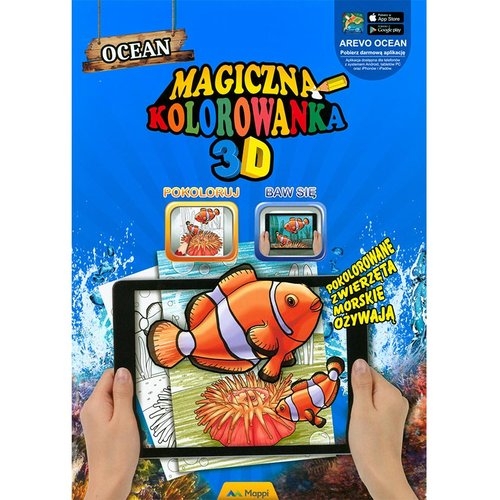 Magiczna kolorowanka 3D Ocean