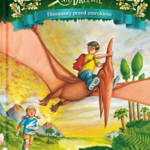 Magiczny domek na drzewie Dinozaury przed zmrokiem