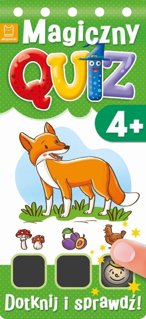 Magiczny quiz Dotknij i sprawdź od 4 lat Część 1