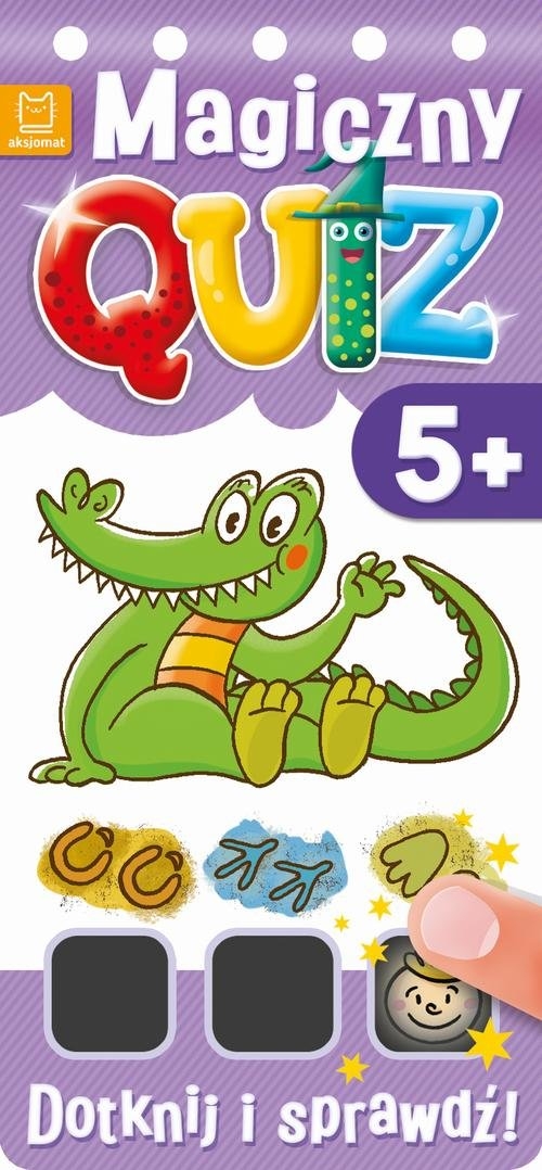 Magiczny quiz Dotknij i sprawdź od 5 lat Część 2