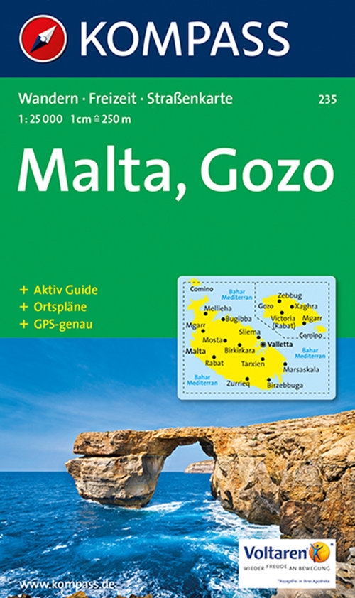 Malta Gozo mapa