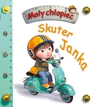 Mały chłopiec. Skuter Janka w.2019