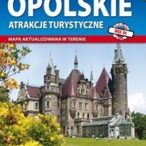 Mapa atrakcji tur. -Województwo Opolskie 1:190 000