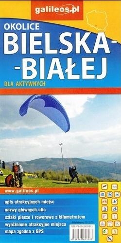 Mapa dla aktywnych-Olkolice Bielsk-Białej 1:50 000
