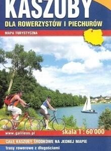 Mapa dla rowerzystów i piechurów - Kaszuby