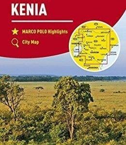 Mapa Drogowa Marco Polo. Kenia 1:1 000 000 w.2017