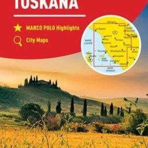Mapa Drogowa Marco Polo. Toskania 1:300 000