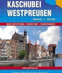 Mapa - Kaszuby, Prusy Zachodnie w. niemiecka