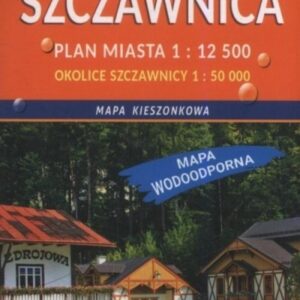 Mapa kieszonkowa - Szczawnica 1:12 500