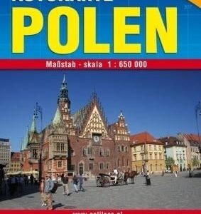 Mapa - Polen 1:650 000