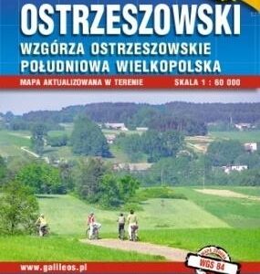 Mapa - Powiat Ostrzeszowski 1:60 000