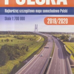 Mapa samochodowa 1:700 000 Polska TW KOMPAS