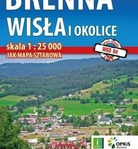 Mapa sztabowa - Brenna, Wisła i okolice 1:25 000