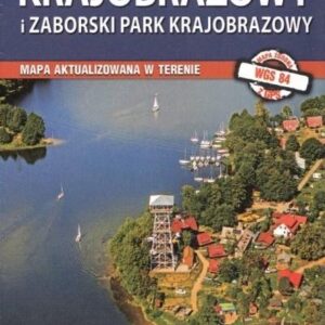 Mapa sztabowa -Zaborski i Wydzki Park Krajobrazowy