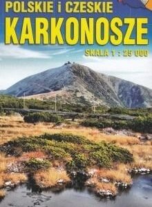 Mapa tur. - Polskie i Czeskie Karkonosze 1:25 000