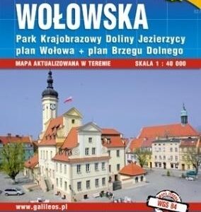 Mapa turystczna - Ziemia Wołowska 1:40 000
