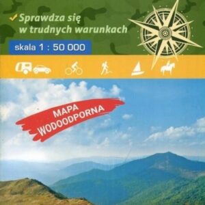 Mapa turystyczna - Bieszczady 1:50 000
