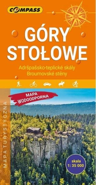 Mapa turystyczna - Góry Stolowe 1:35 000