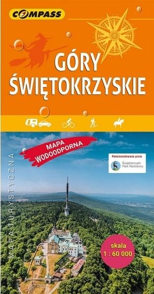 Mapa turystyczna - Góry Świętokrzyskie 1:60 000