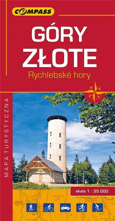 Mapa turystyczna - Góry Złote 1:35 000