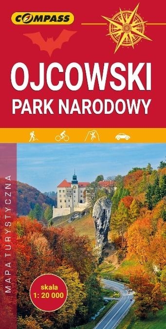 Mapa turystyczna - Ojcowski PN 1:20 000
