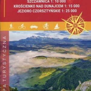 Mapa turystyczna - Pieniny 1:25 000