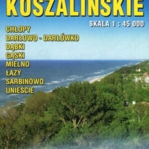 Mapa turystyczna - Pobrzeże Koszalińskie 1:45 000