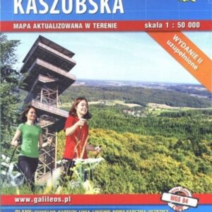 Mapa turystyczna - Szawjcaria Kaszubska 1:50 000
